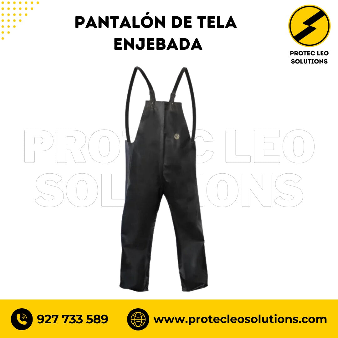 Pantalón de Tela Enjebada color negro - Spro