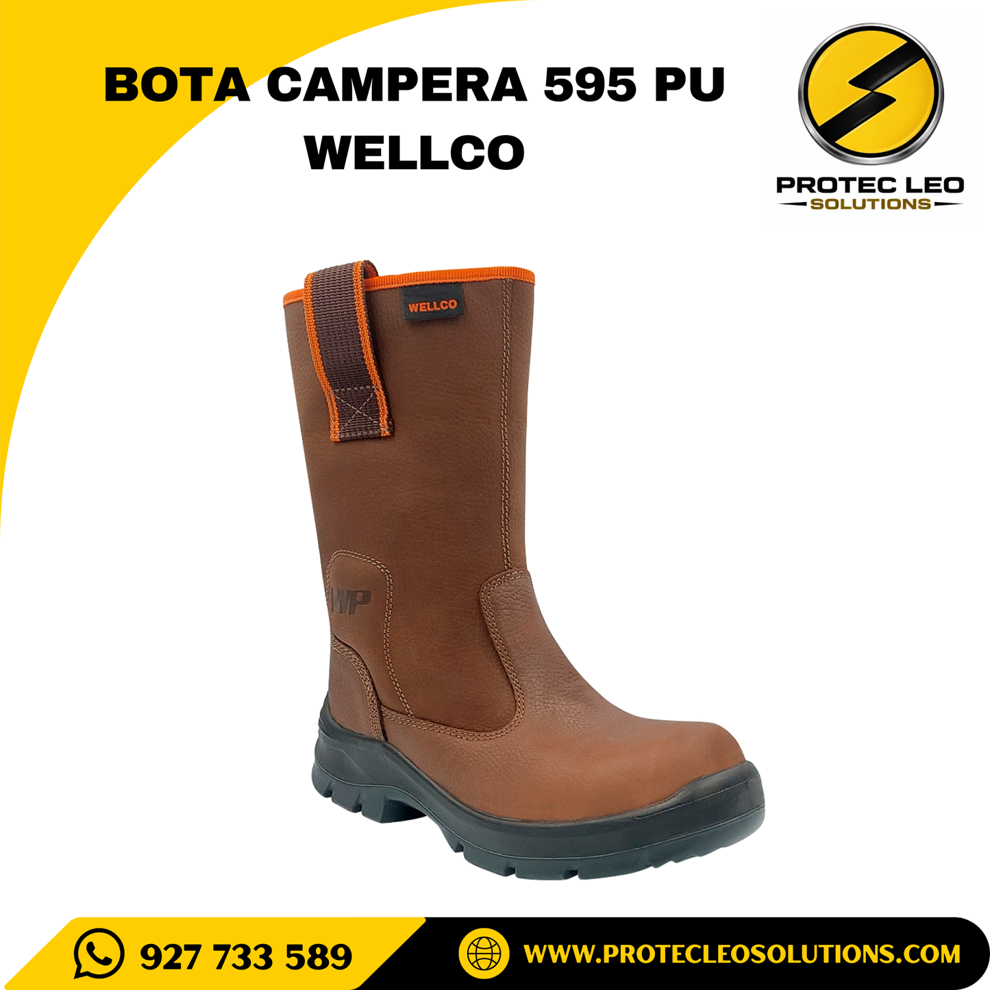 Bota Campera 595 Pu Wellco