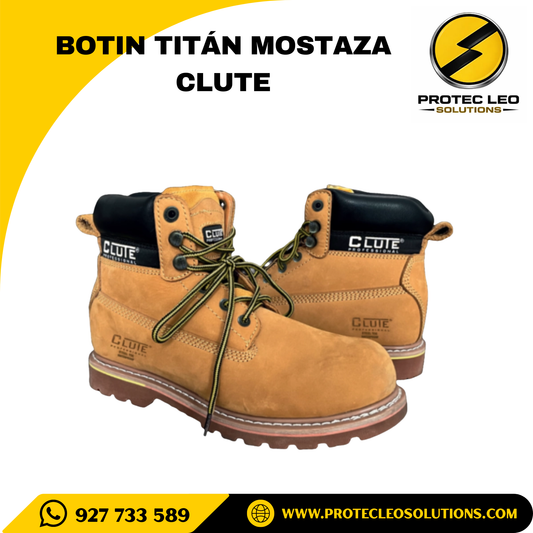 Botín Titan Mostaza Clute