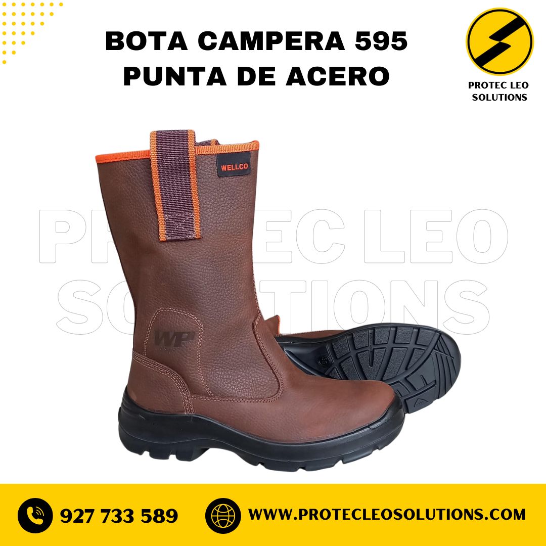 Bota de soldar 595 Wellco Punta de Acero