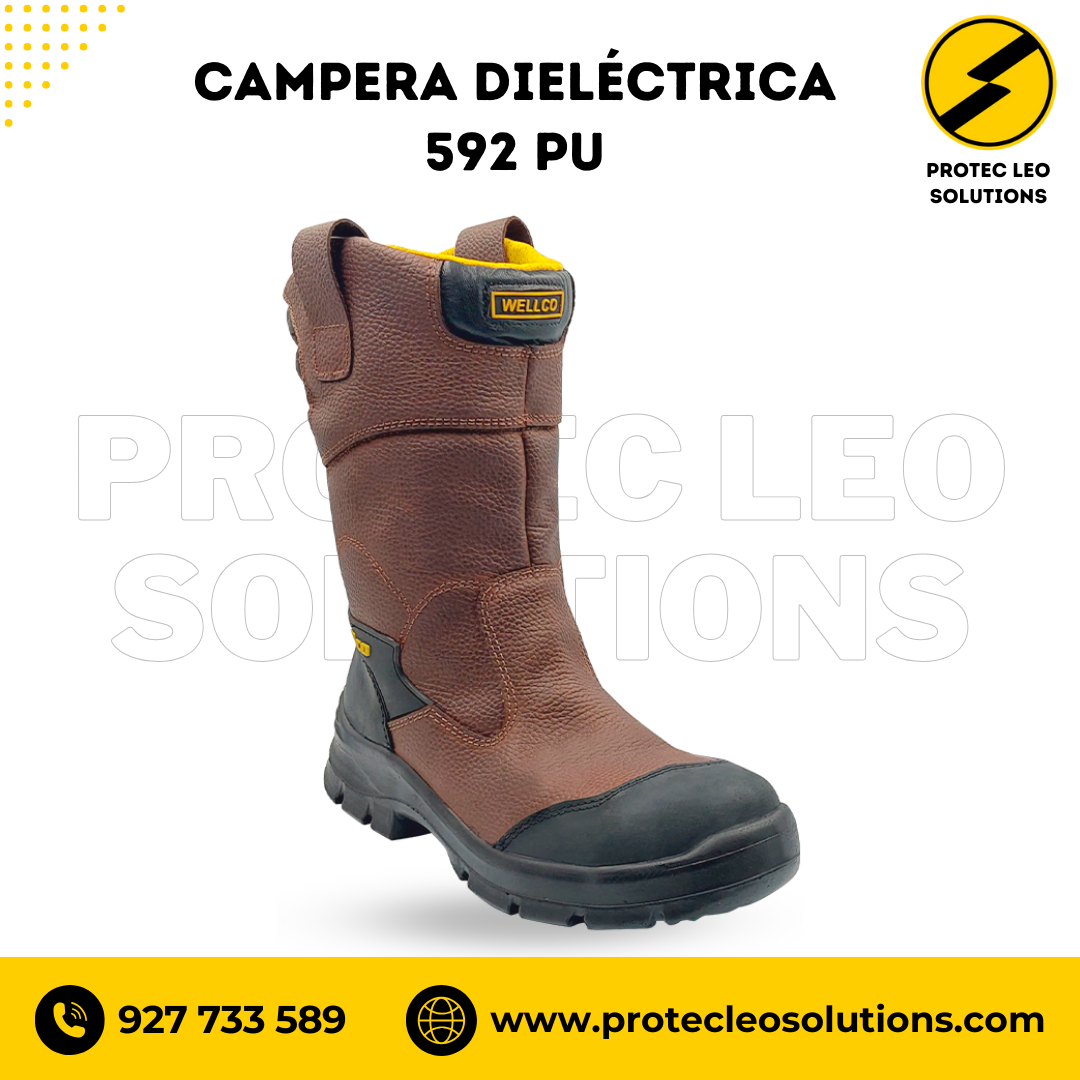 Bota Campera Dieléctrica 592 PU Wellco