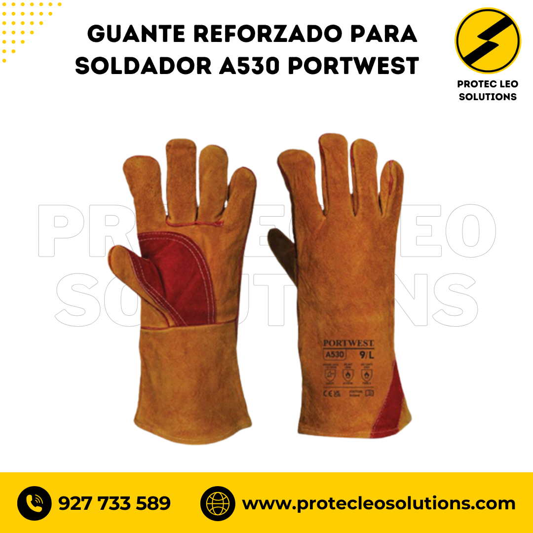 Guante Reforzado para Soldador A530 Portwest