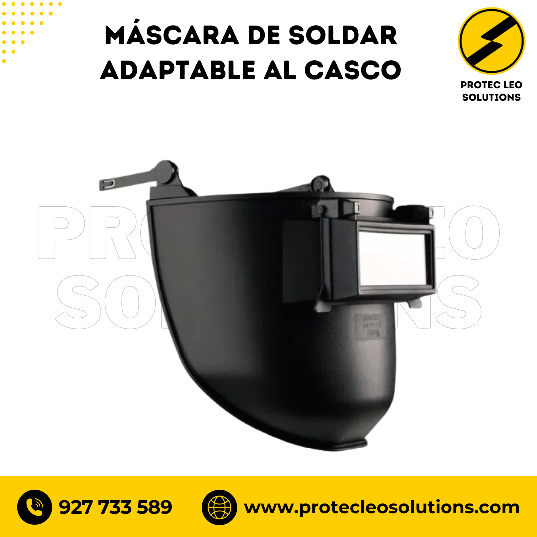 Máscara de Soldar Adaptable al Casco Steelpro