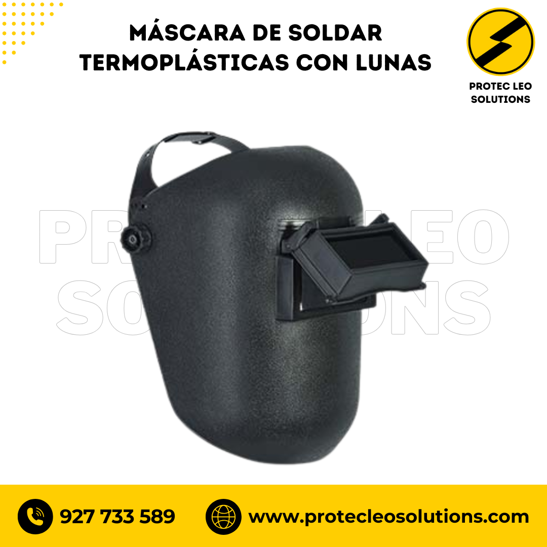 Máscara de Soldar Termoplásticas con Lunas