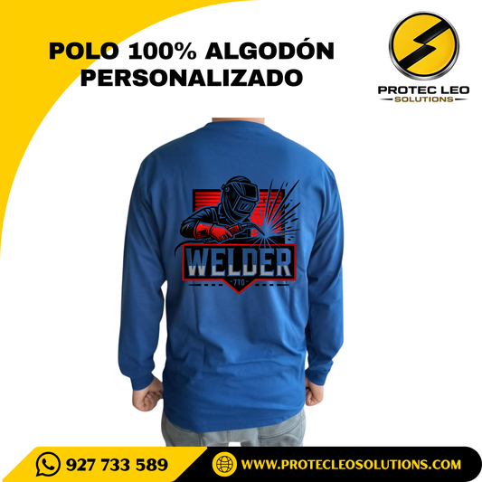 Polo 100% algodón personalizado