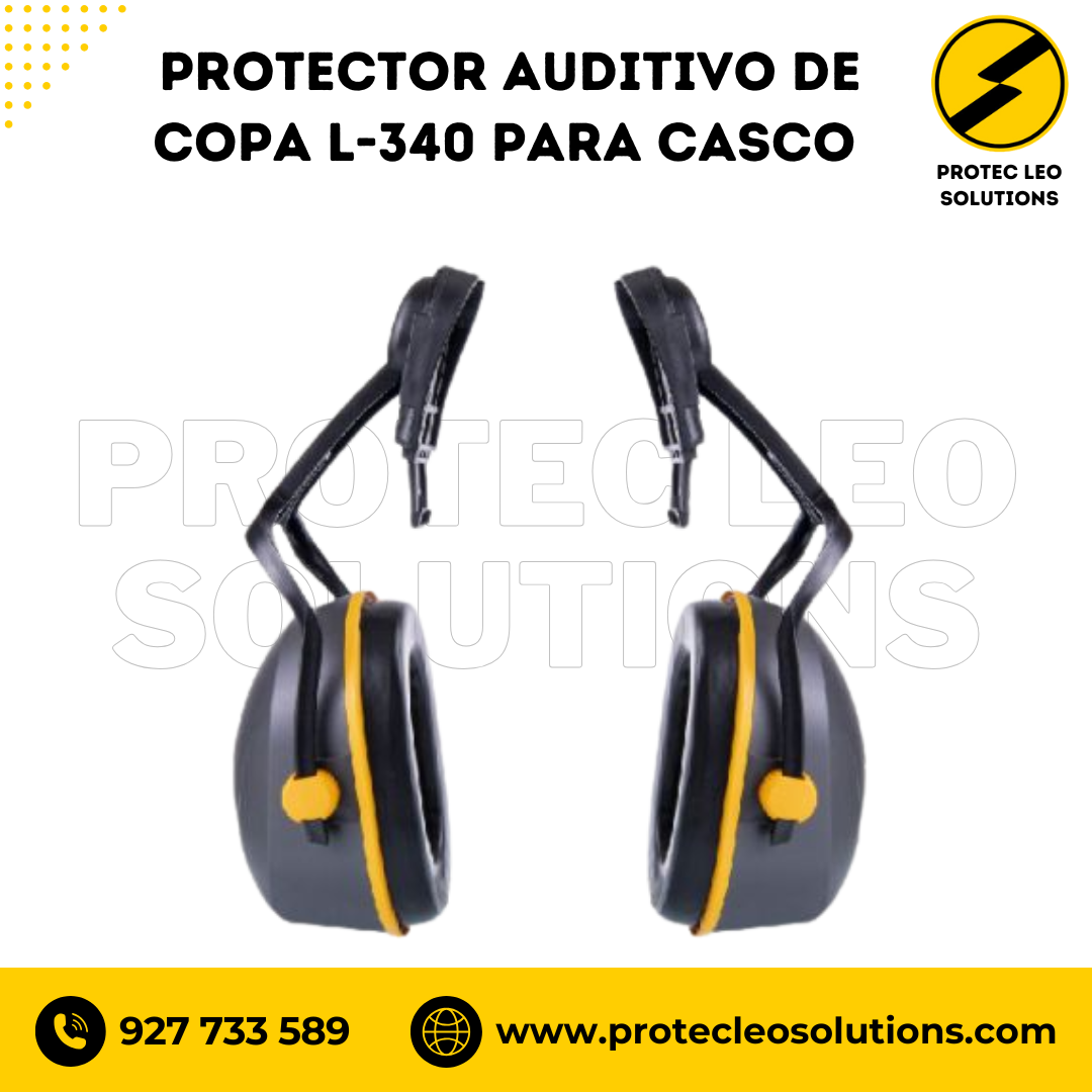 Protector Auditivo de Copa L-340 para Casco Libus