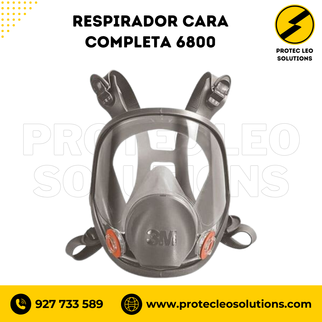 Respirador Cara Completa 6800 3M