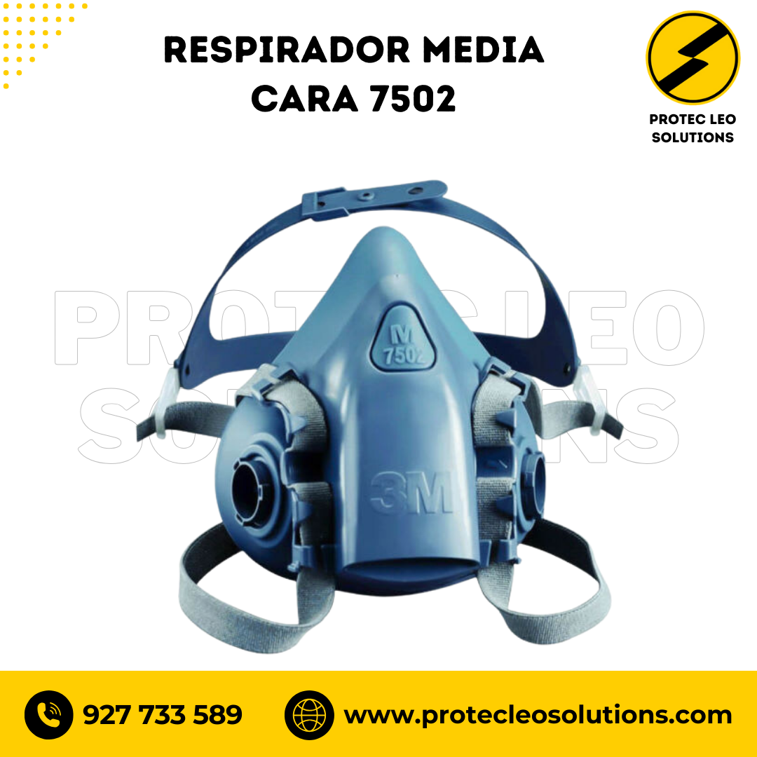 Respirador Media Cara 7502 3M