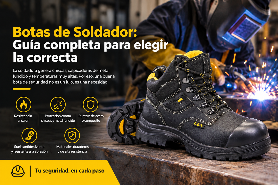 Botas de Soldador: Guía Completa para Elegir la Correcta en Perú