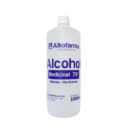 Alcohol Medicinal 70° Alkofarma de 1000 ML - ProtecLeoSolutions