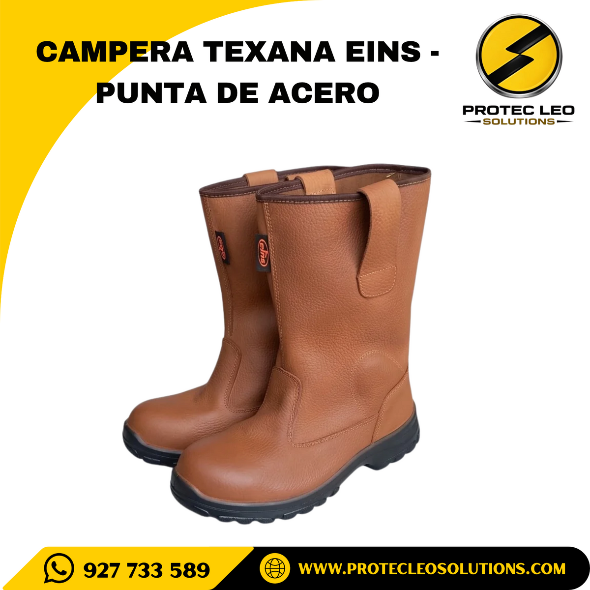 Campera texana eins - punta de acero