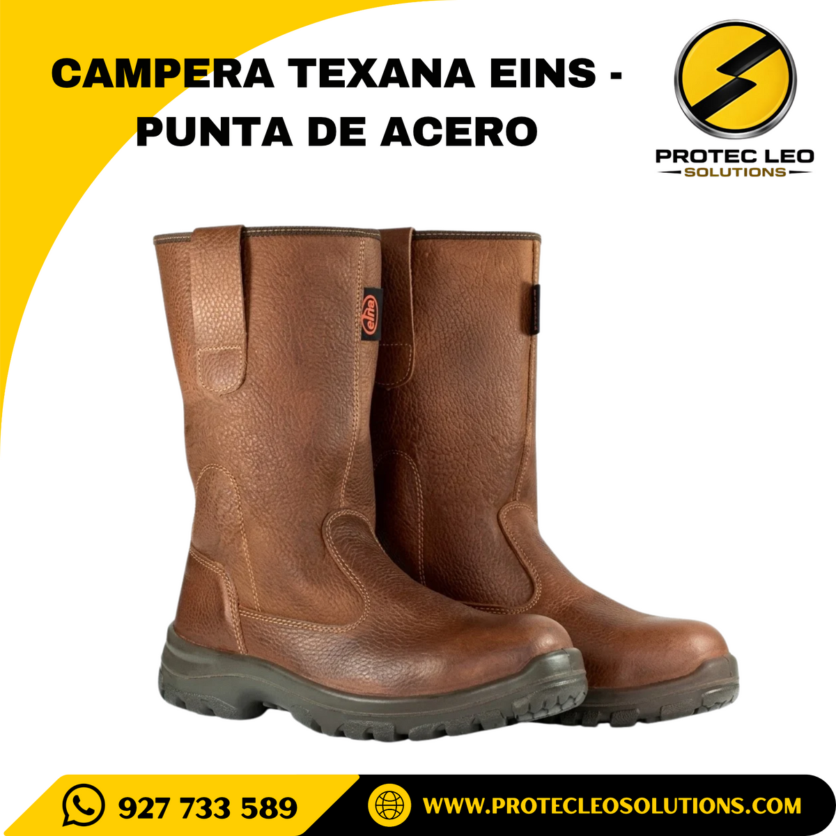 Campera texana eins - punta de acero