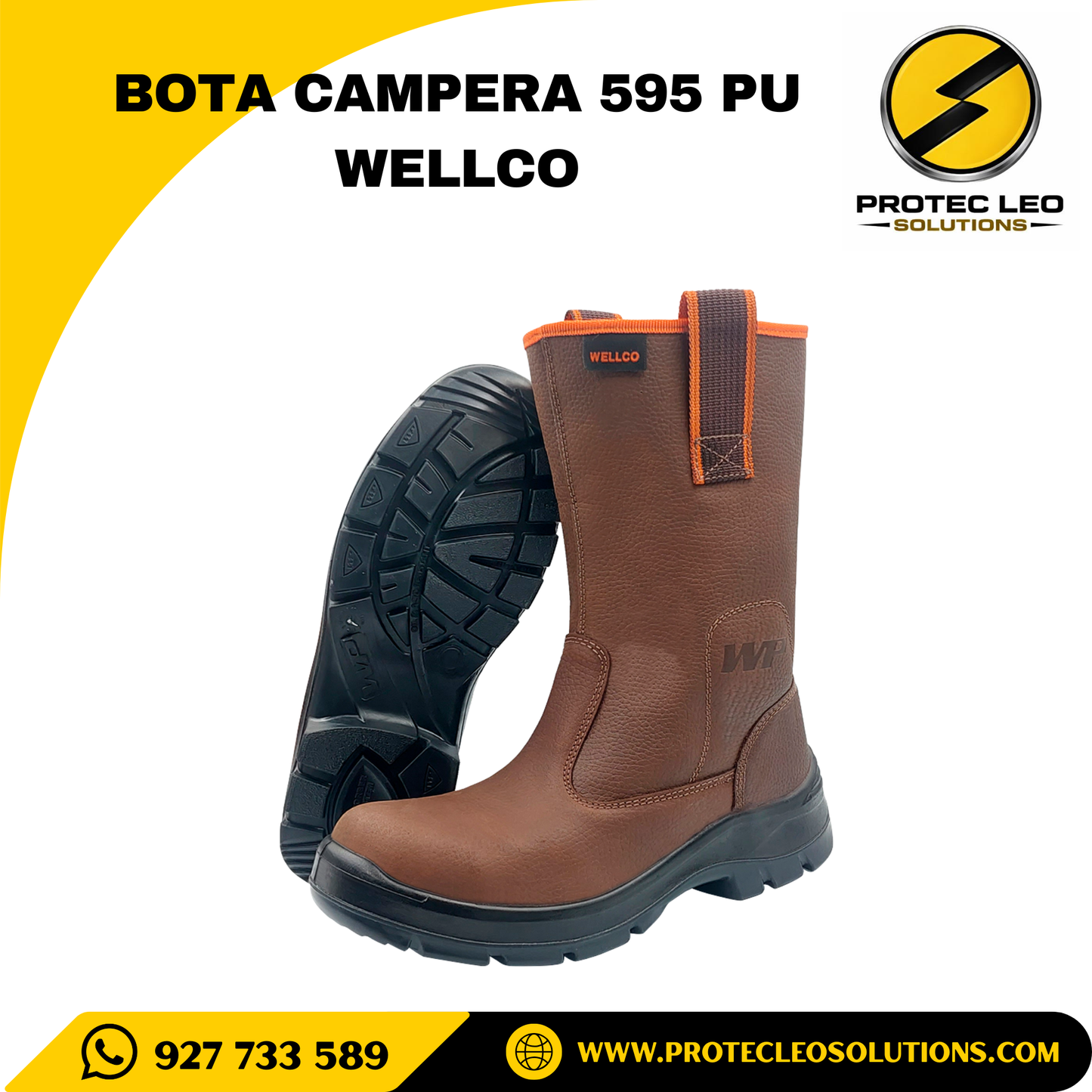 Bota Campera 595 Pu Wellco