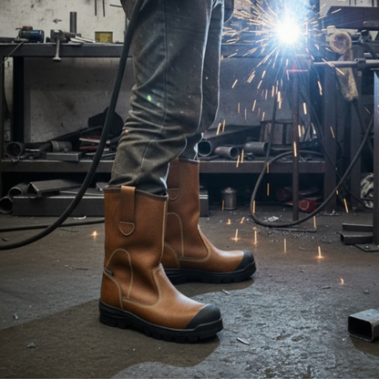 Bota Campera Metalref Punta de Acero