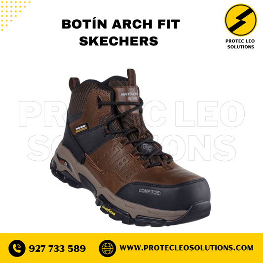 Botin De Seguridad  Skechers Arch Fit