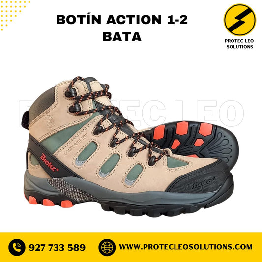Botín Action 1-2 Bata