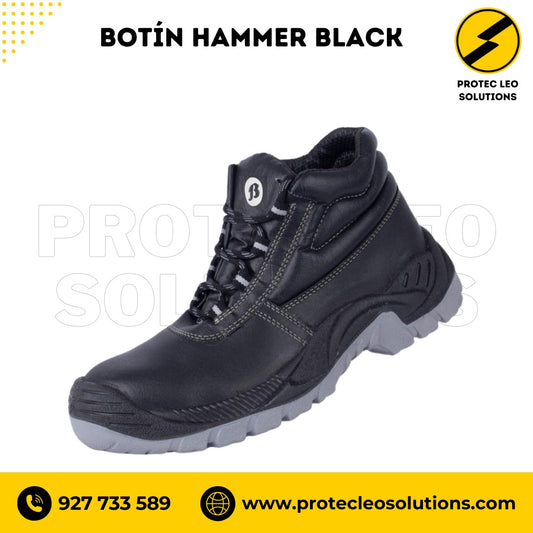 Botín Hammer Black Bata Industrials