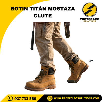 Botín Titan Mostaza Clute