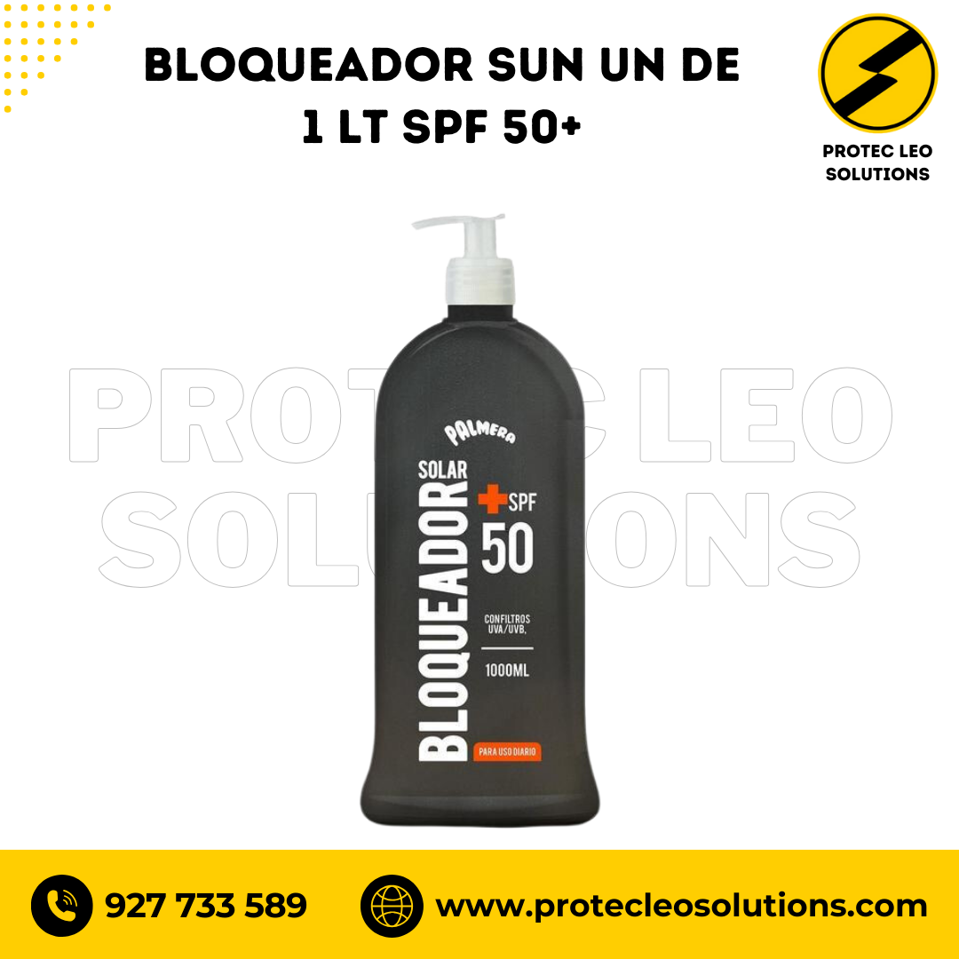 Bloqueador Palmera Sun Un de 1 LT SPF 50+