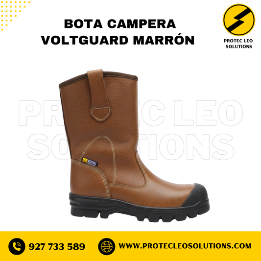 Bota Campera VOLTGUARD Marrón.