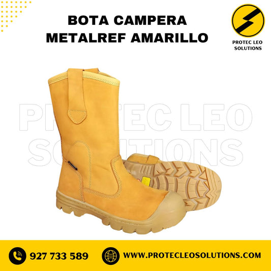 Bota metalref punta de acero