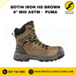 Bota de seguridad IRON HD BROWN PUMA