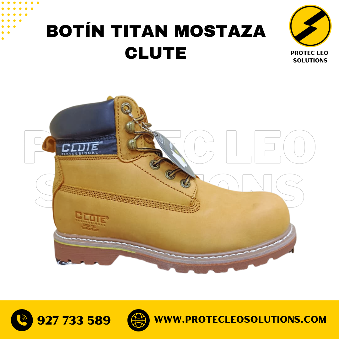 Botín Titan Mostaza Clute