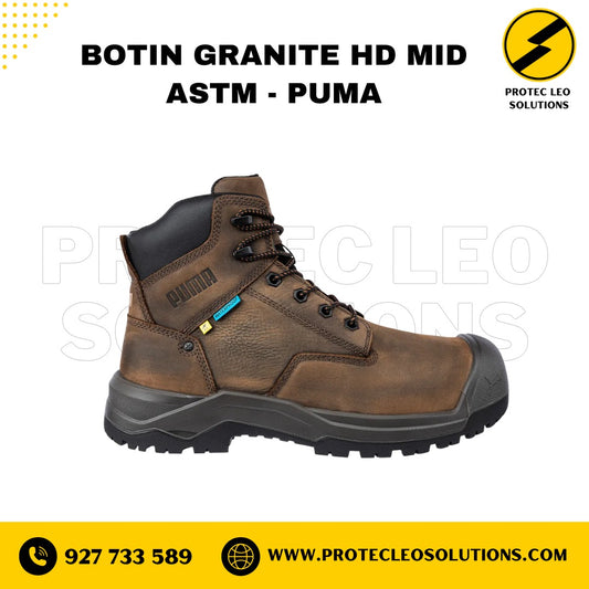 BOTA DE SEGURIDAD GRANITE HD MID ASTM