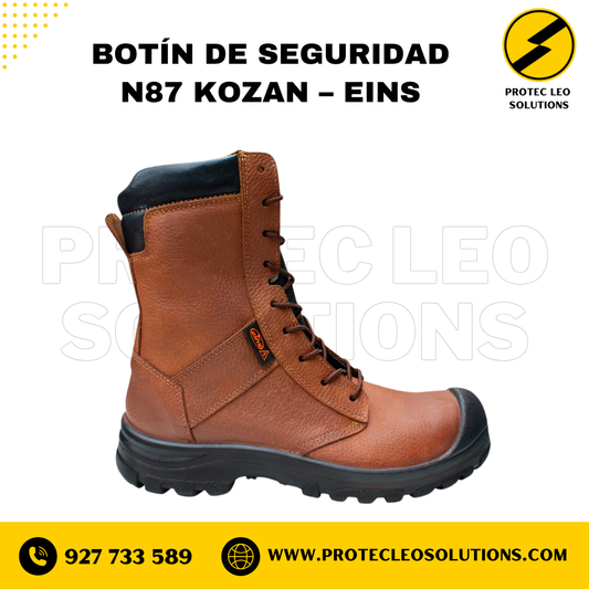 Botín de Seguridad N87 KOZAN – Eins