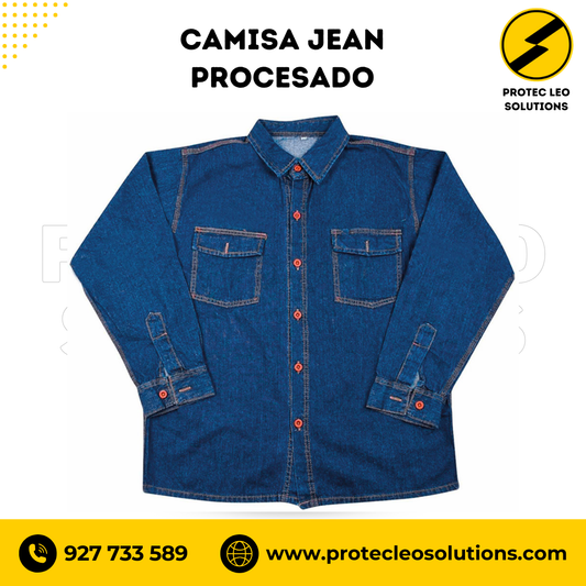 Camisa Jean Procesado