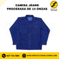 Camisa Jeans Procesada de 14 onzas