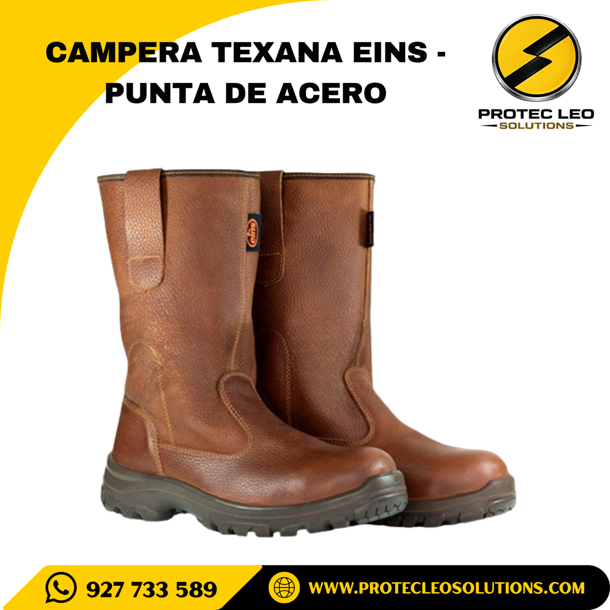 CAMPERA TEXANA EINS - PUNTA DE ACERO