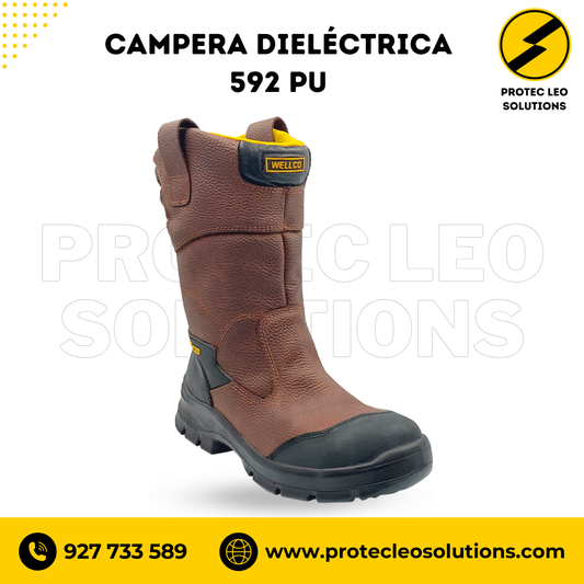 Bota Campera Dieléctrica 592 PU