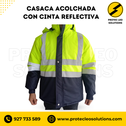 casaca con cinta reflectiva 