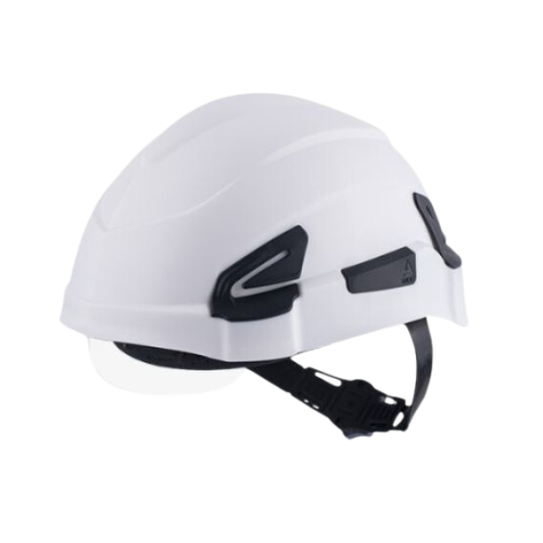 Casco de Altura Andes S/V Blanco Textil Cremallera Libus - ProtecLeoSolutions