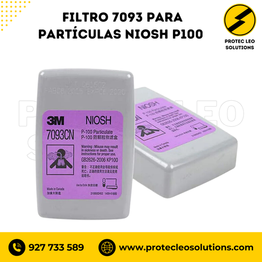 Filtro 7093 Para Particulas Niosh P100 3M