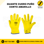 Guante cuero puño corto Steelpro