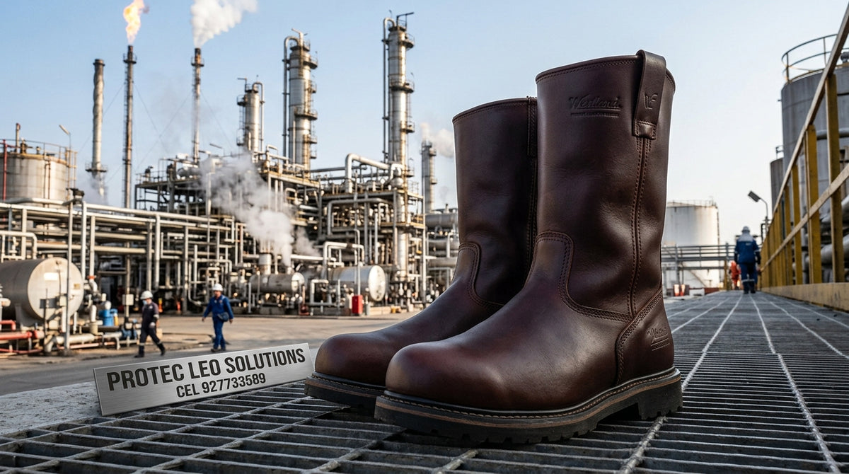 Bota Campera de Cuero Westland 8609 – Puntera Composite, Suela Antideslizante