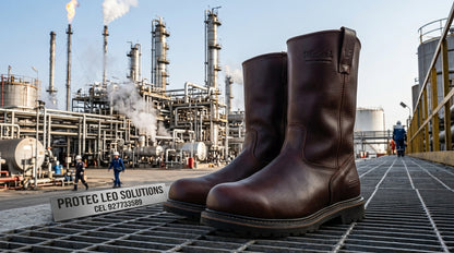 Bota Campera de Cuero Westland 8609 – Puntera Composite, Suela Antideslizante