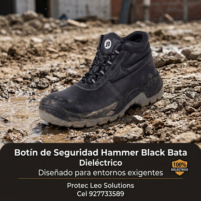Botín Hammer Black Bata Industrials