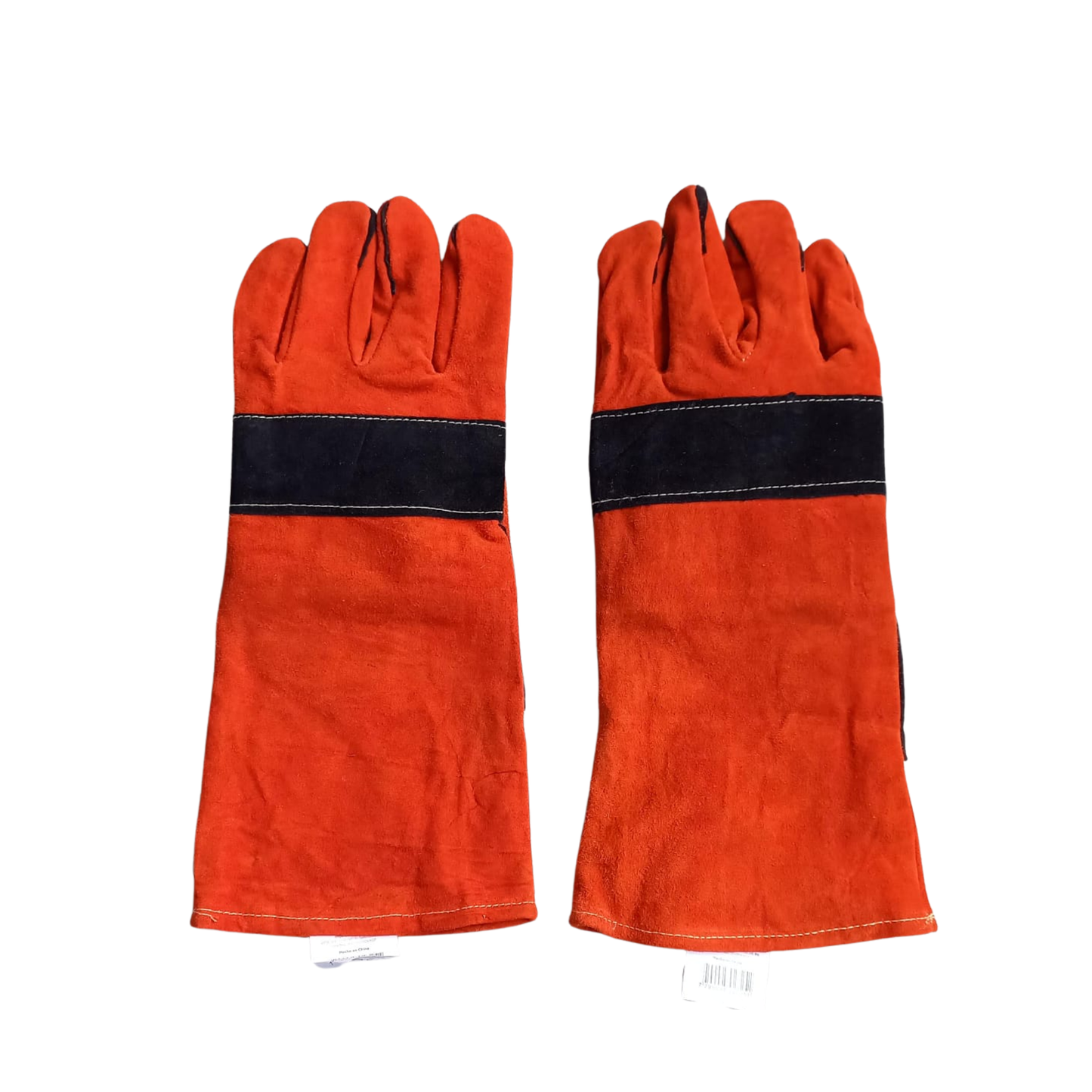 Guante Soldador Naranja / Negro Steelpro