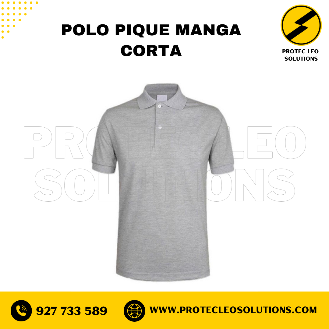 Polo Pique Manga Corta