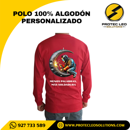 Polo 100% algodón personalizado