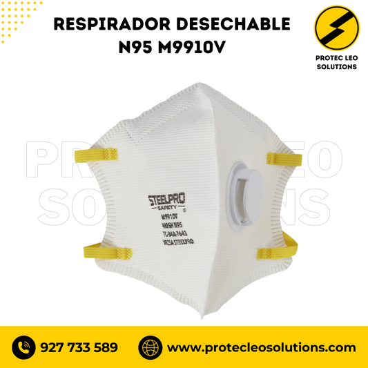Respirador Desechable N95 M9910V