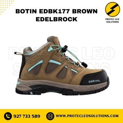 BOTÍN EDELBROCK EDBK 177 BROWN MUJER