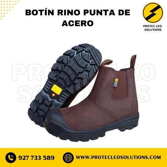 botin rino punta de acero 