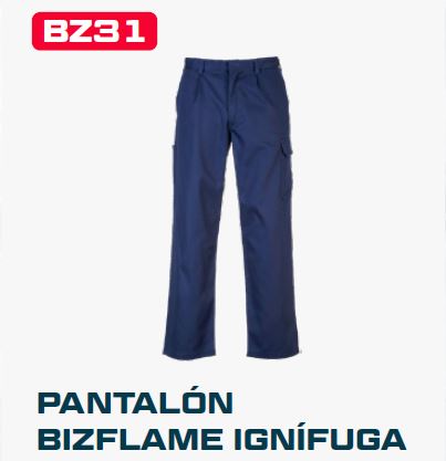 Pantalón Resistente a la LLama 11.2 Cal/Cm2 Bz31 Portwest